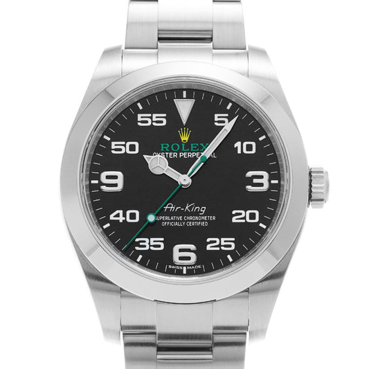 AIRKING 116900 Random Serial Black ROLEX Men's [Pre-owned].