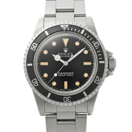 Submariner 5513 R (manufactured circa 1988) Black ROLEX Men's [Pre-Owned].