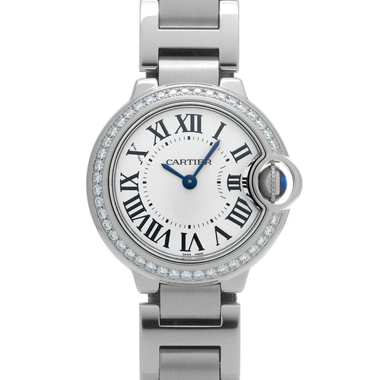 Ballon Bleu de Cartier 28mm W4BB0015 Silver CARTIER Ladies [Pre-owned]