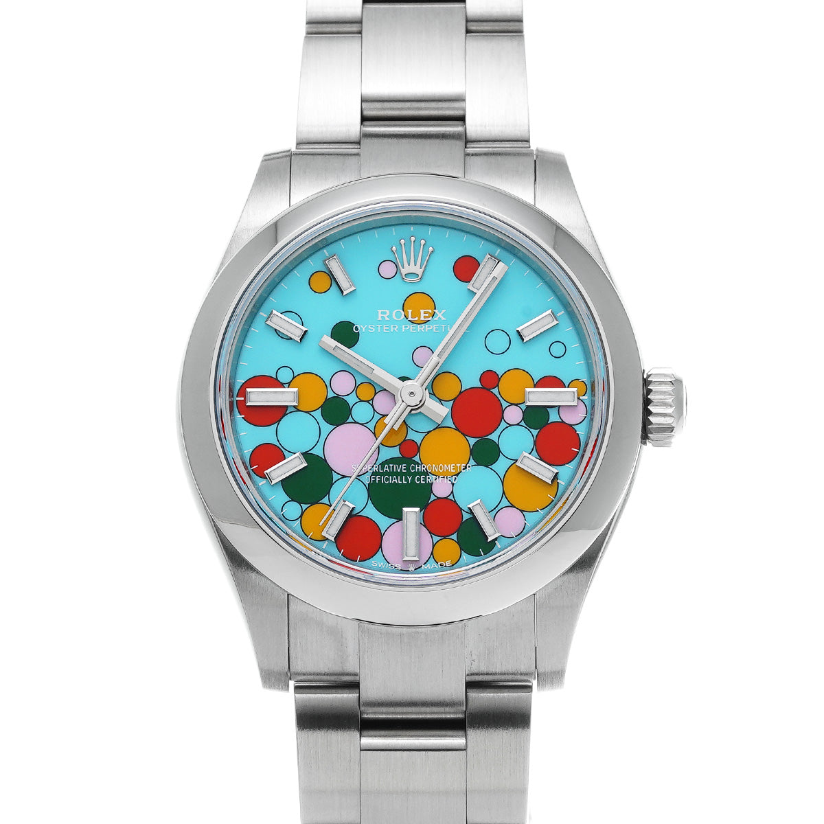 Oyster Perpetual 31 277200 Random Serial Turquoise Blue Celebration-Motif ROLEX Unisex [Pre-Owned].