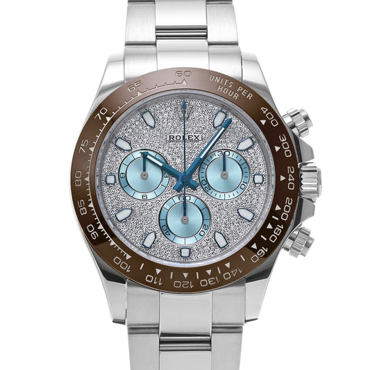 Cosmograph Daytona Platinum 116506 Random Serial Pav Diamond ROLEX Men's [Pre-Owned].