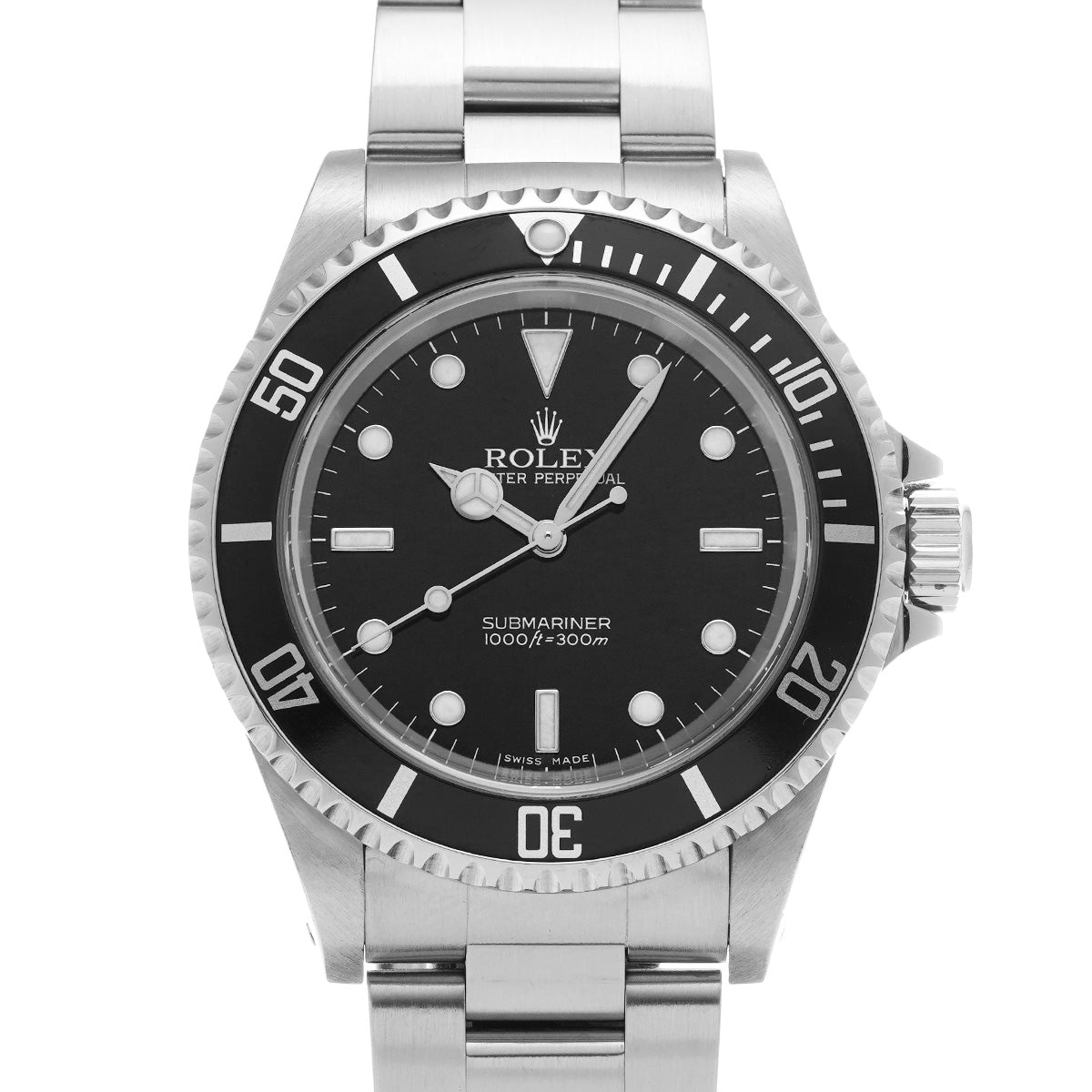 Submariner 14060M Z (manufactured circa 2006) Black ROLEX Men's [Pre-Owned].