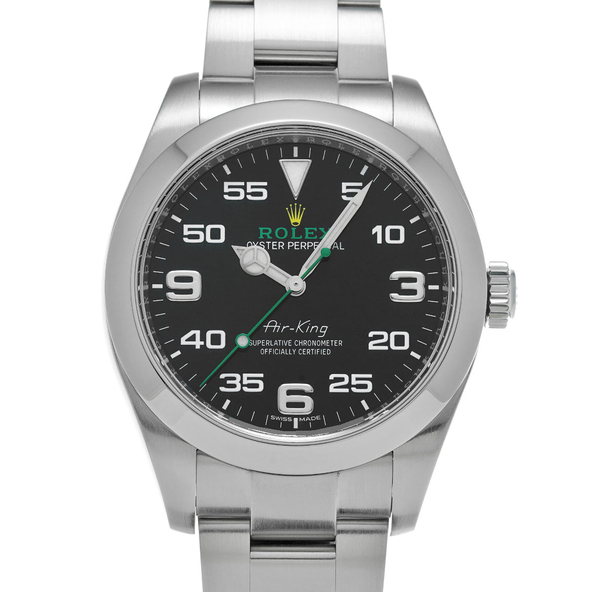 AIRKING 116900 Random Serial Black ROLEX Men's [Pre-owned].