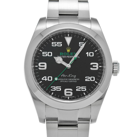 AIRKING 116900 Random Serial Black ROLEX Men's [Pre-owned].