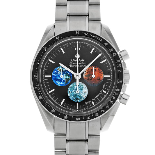 Speedmaster Professional Moon Watch From The Moon To Mars 3577.50 Black OMEGA Men's [Pre-Owned].