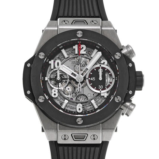 Big Bang Unico Titanium Titanium Ceramic 441.NM.1170.RX Skeleton HUBLOT Men's [Pre-Owned].