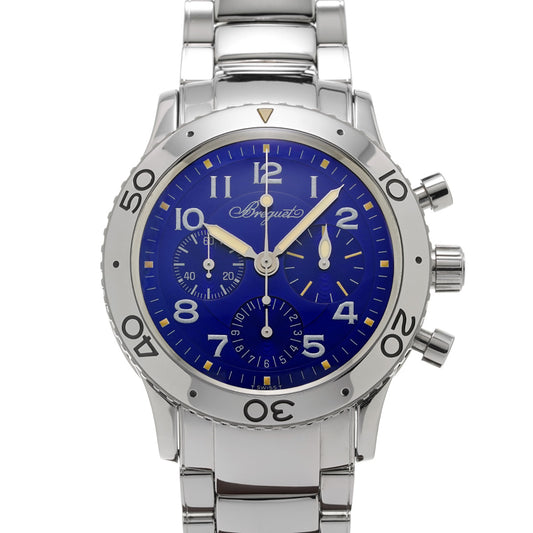 Aeronaval Type XX 3807ST/J2/SW9 Blue Breguet Men's [Pre-Owned].