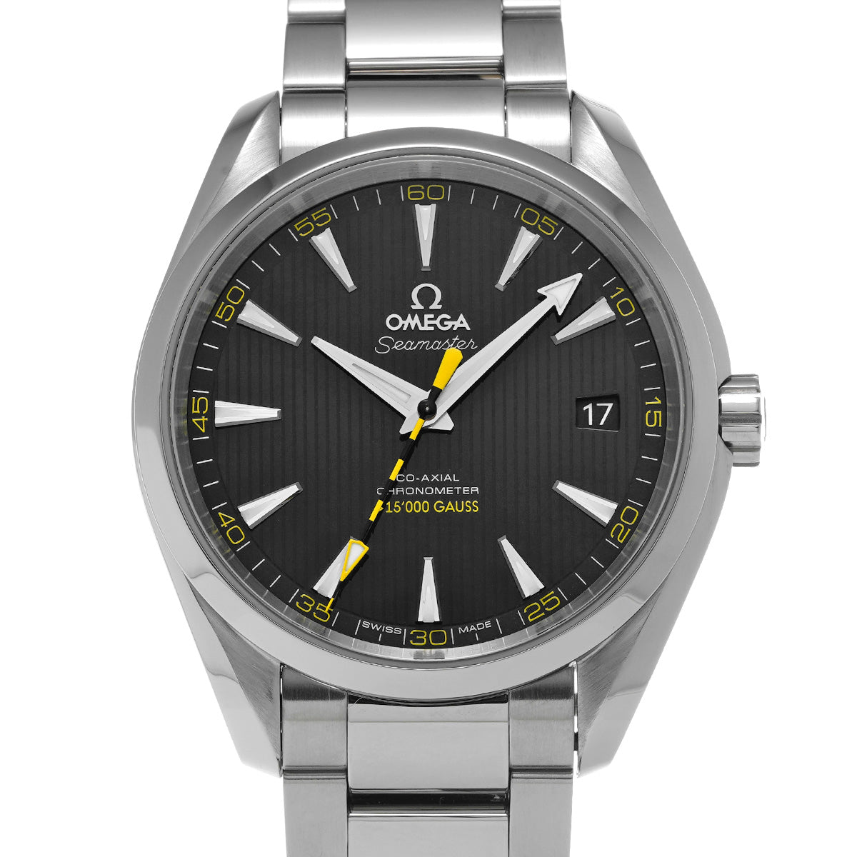 Seamaster Aqua Terra Co-Axial 15,000 gauss 231.10.42.21.01.002 Black OMEGA Men's [Pre-Owned].