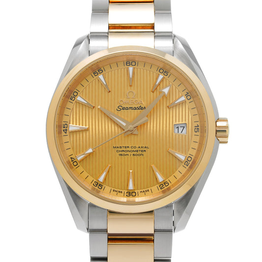 Seamaster Aqua Terra Master Co-Axial 231.20.42.21.08.001 Champagne OMEGA Men's [Pre-Owned].