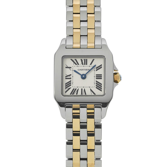 Santos Demoiselle SM W25066Z6 Ivory CARTIER Ladies [Pre-owned]