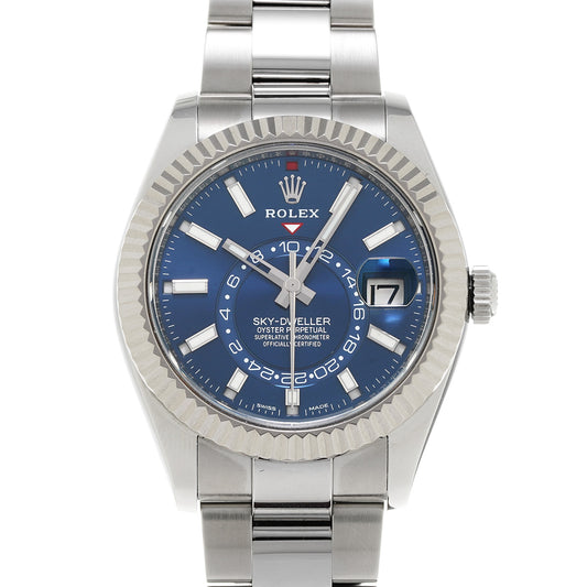 SKYDWELLER 326934 Random Serial Blue ROLEX Men's [Pre-Owned].