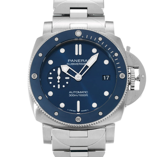 Submersible Brunotte PAM01068 X No. (manufactured in 2021) Blue PANERAI Men's [Pre-Owned].