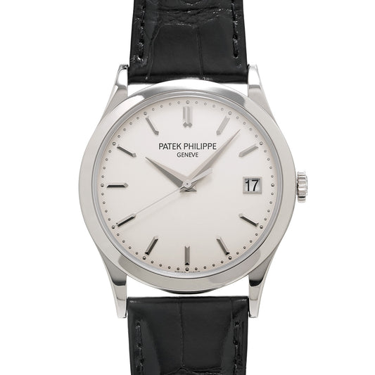 Calatrava 5296G-001 Silver PATEK PHILIPPE Men's [Pre-Owned].