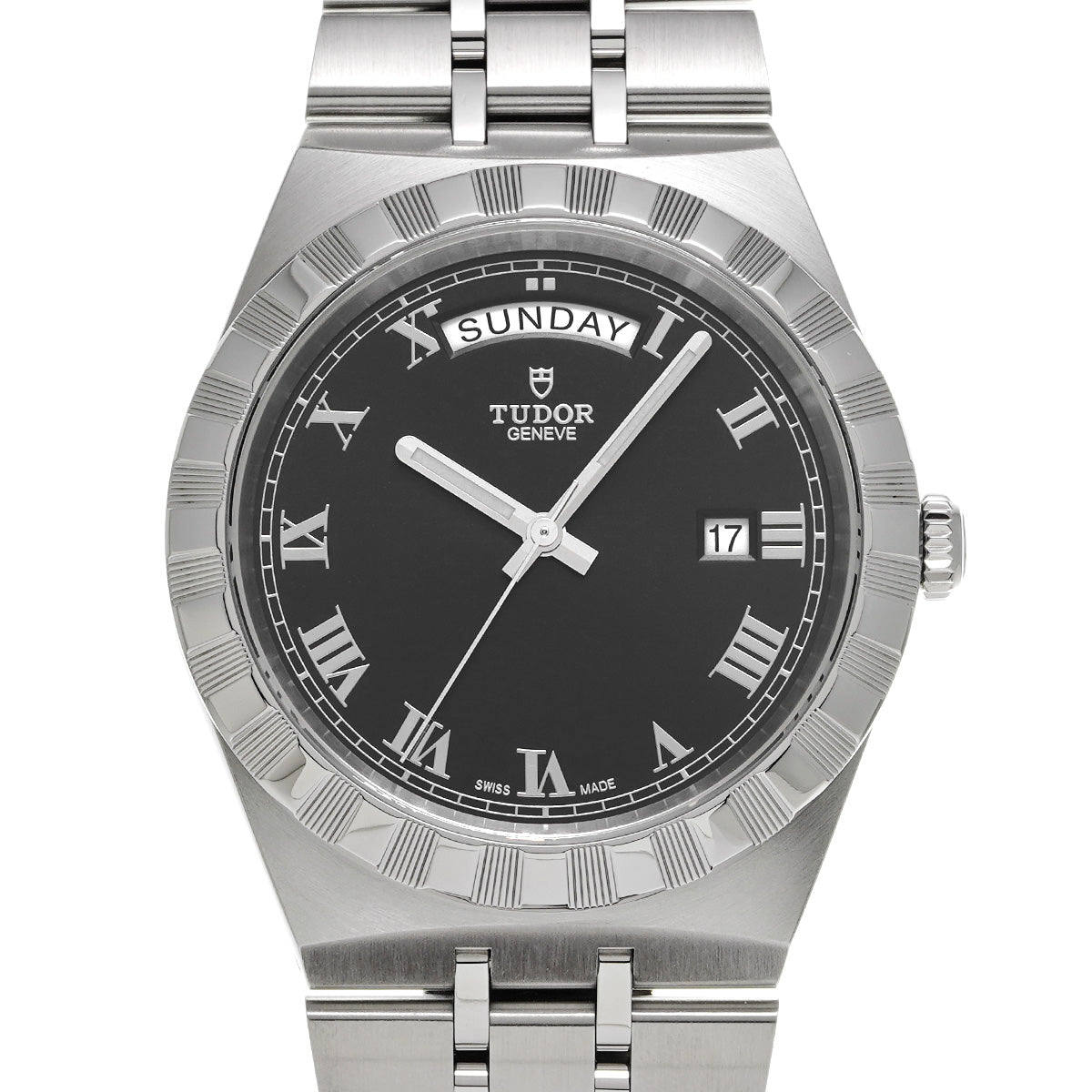 Royal 28600 Black TUDOR Men's [Pre-owned].
