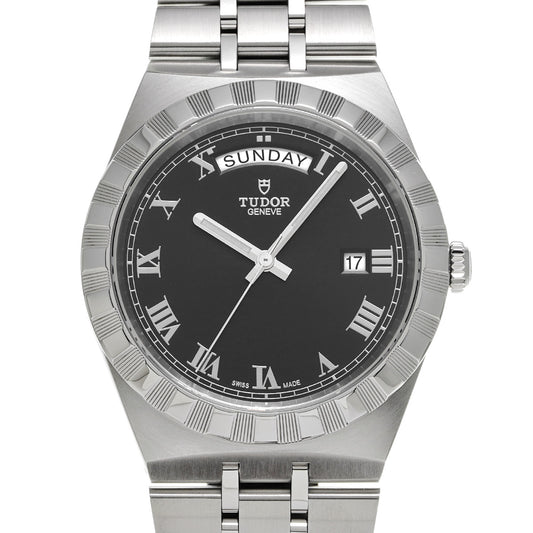 Royal 28600 Black TUDOR Men's [Pre-owned].