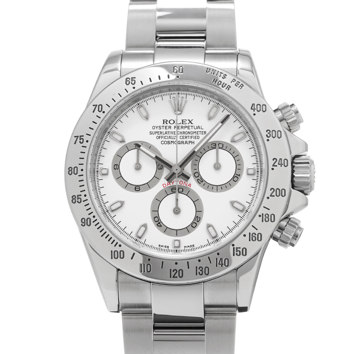 Cosmograph Daytona 116520 V (manufactured around 2008) White ROLEX Men's [Pre-Owned].