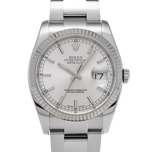 DATE JUST 116234 D (made around 2005) Silver ROLEX Men's [Pre-Owned].