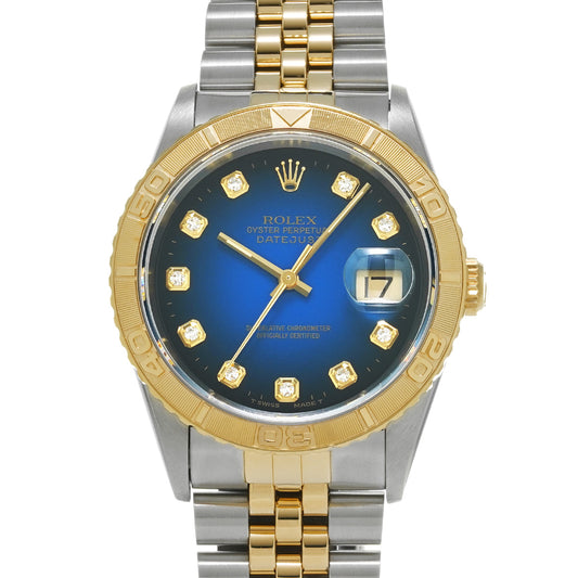 Datejust Thunderbird 16263G W (made around 1995) Blue Gradation/Diamond ROLEX Men's [Pre-Owned].