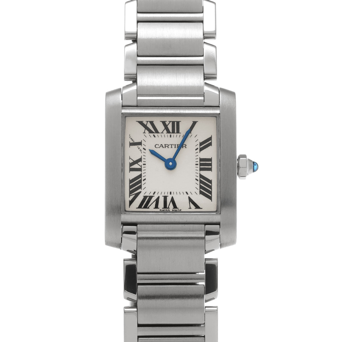 Tank Francaise SM W51008Q3 Silver CARTIER Ladies [Pre-owned]