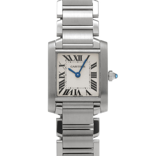 Tank Francaise SM W51008Q3 Silver CARTIER Ladies [Pre-owned]
