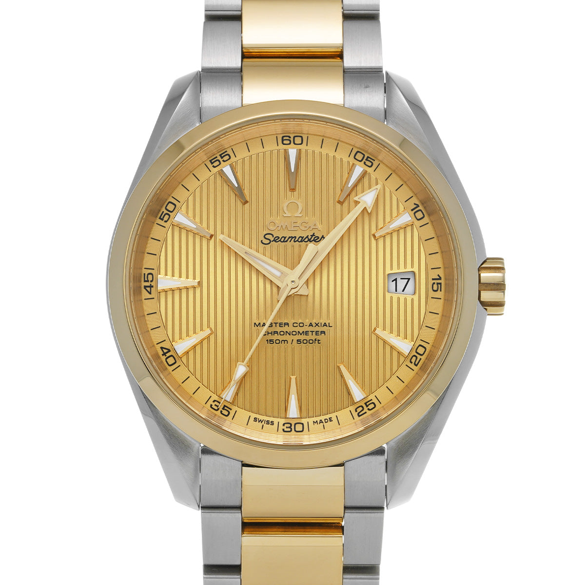 Seamaster Aqua Terra Master Co-Axial 231.20.42.21.08.001 Champagne OMEGA Men's [Pre-Owned].