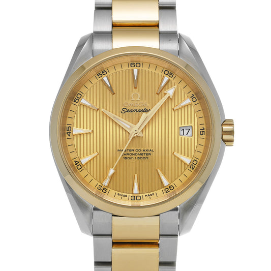 Seamaster Aqua Terra Master Co-Axial 231.20.42.21.08.001 Champagne OMEGA Men's [Pre-Owned].