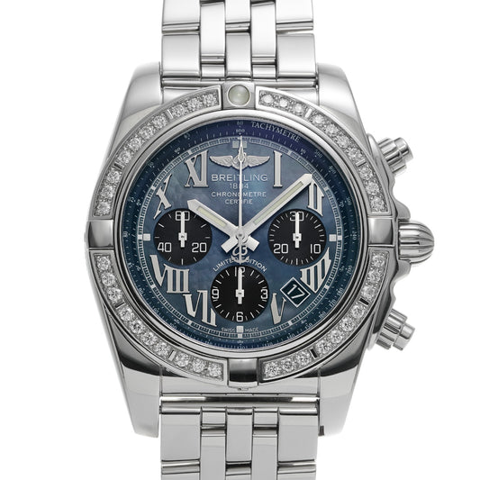 Chronomat 44 Japan Limited 20 pieces AB01114A/BG64 Black MOP BREITLING Men's [Pre-Owned].
