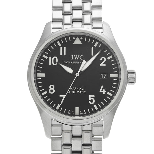 Pilot's Watch Mark XVI IW325504 Black IWC Men's [Pre-Owned]