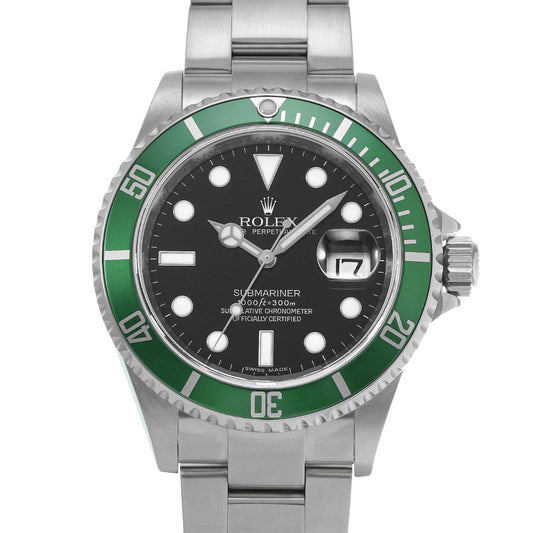 Submariner Date 16610LV M No. (manufactured around 2008) Black ROLEX Men's [Pre-Owned].