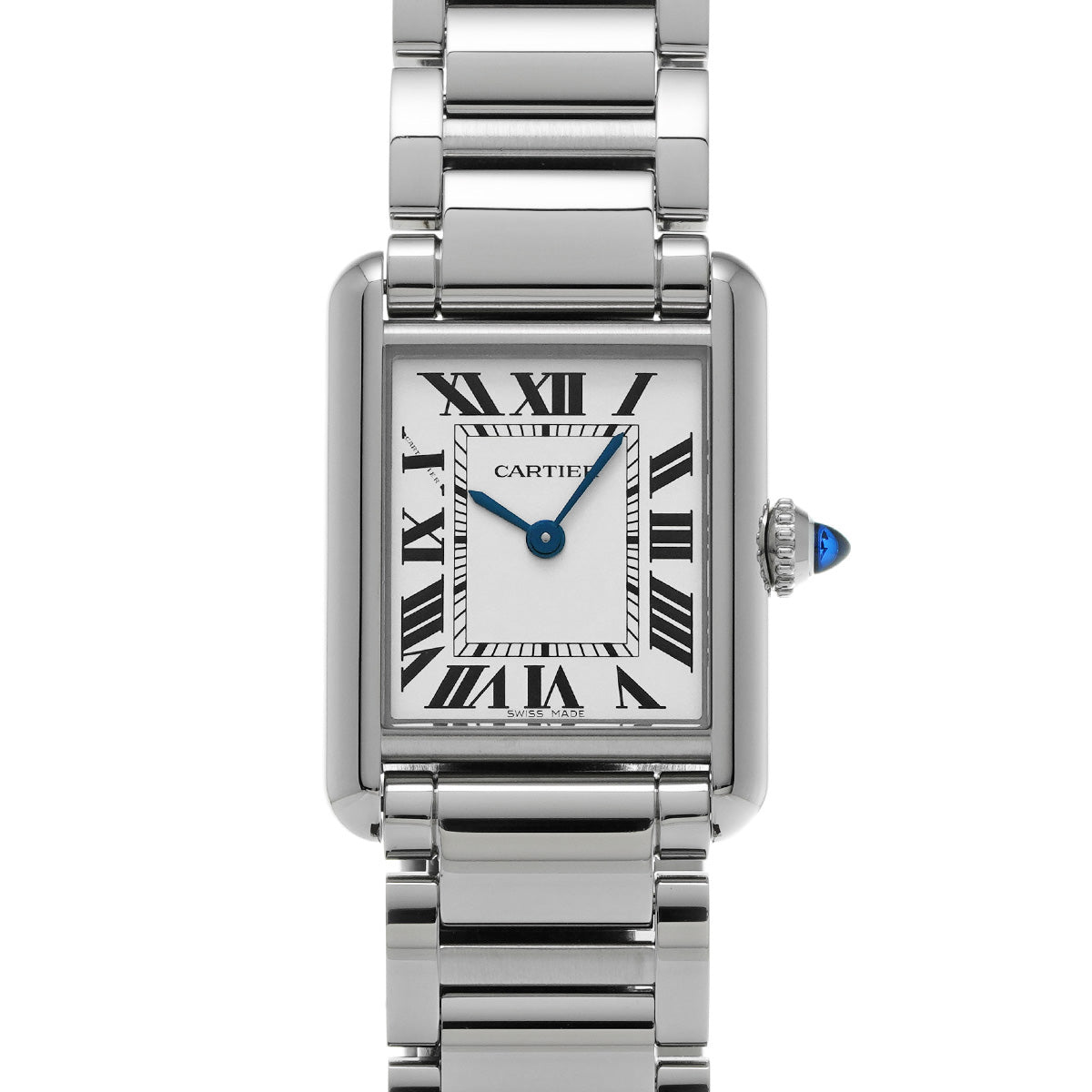 Tank Must SM WSTA0051 Silver CARTIER Ladies [Pre-owned]