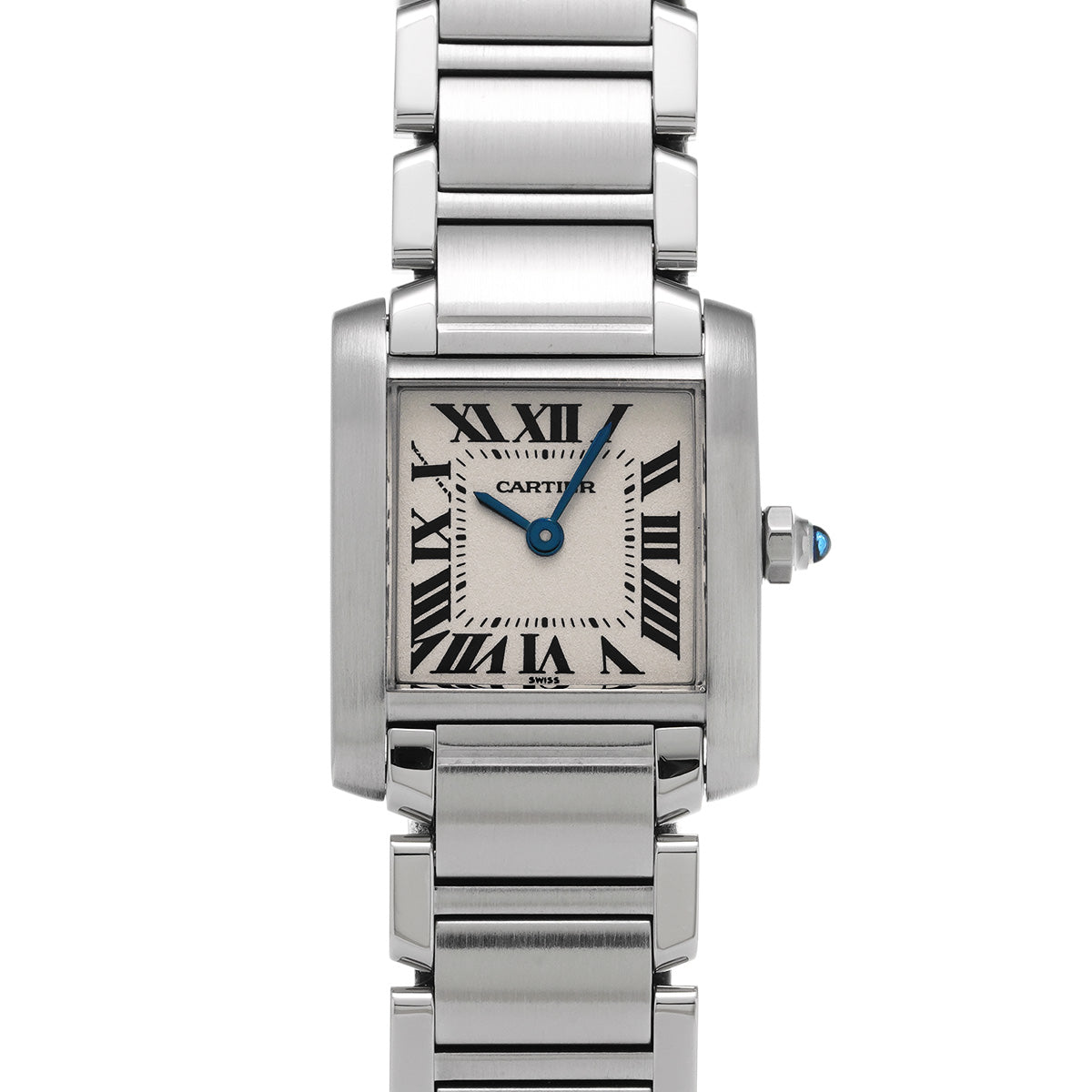 Tank Francaise SM W51008Q3 Silver CARTIER Ladies [Pre-owned]