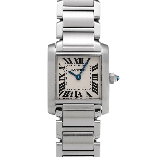 Tank Francaise SM W51008Q3 Silver CARTIER Ladies [Pre-owned]