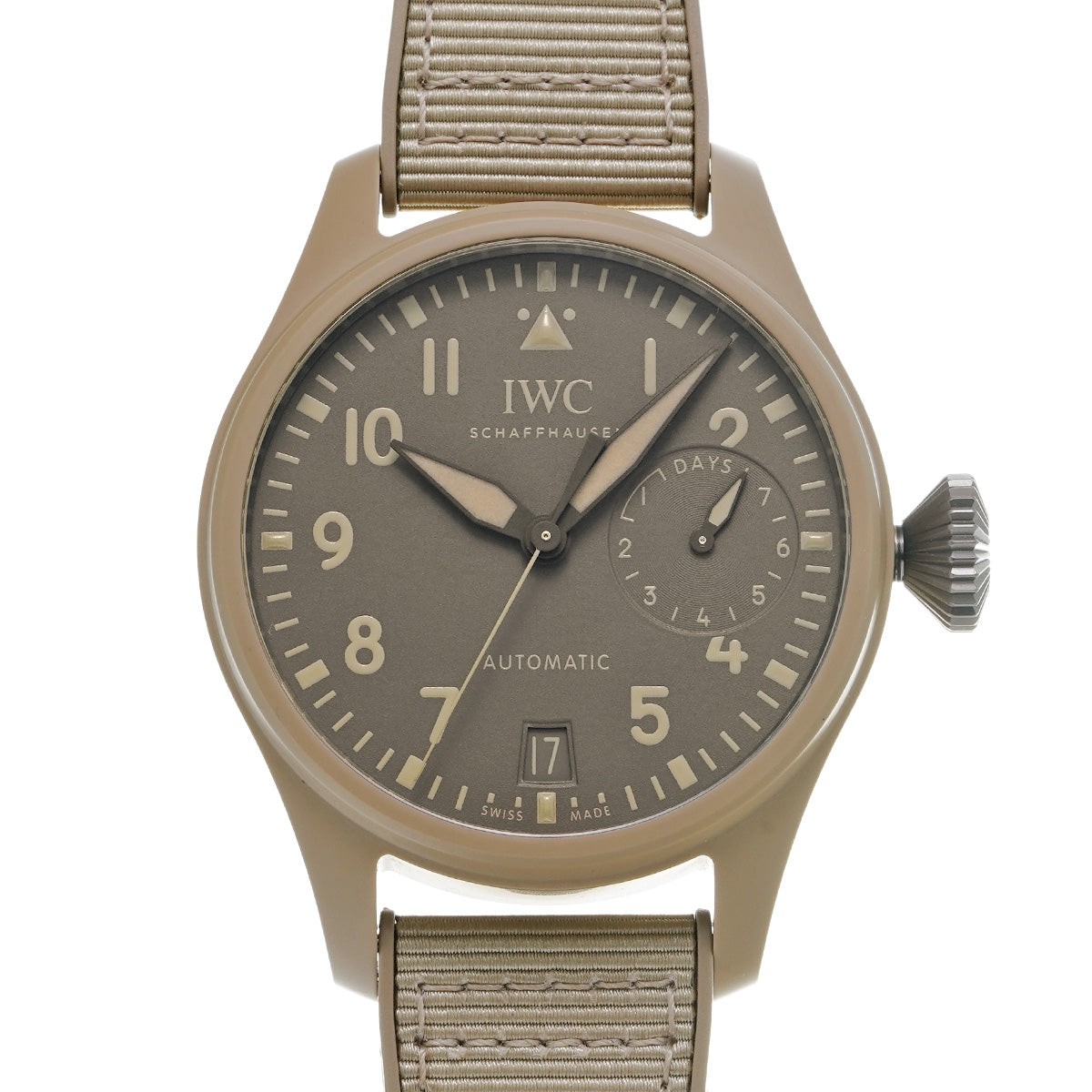 Big Pilot's Watch Top Gun Mojave Desert IW506003 Dark Brown IWC Men's [Pre-Owned]