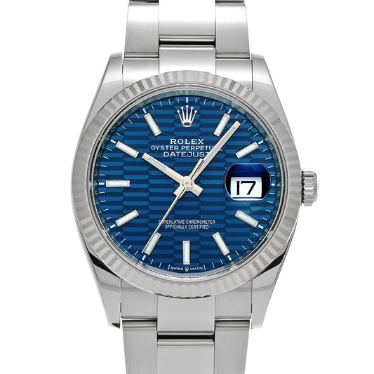 Datejust 36 126234 Blue Fluted-Motif ROLEX Men's [Pre-Owned].