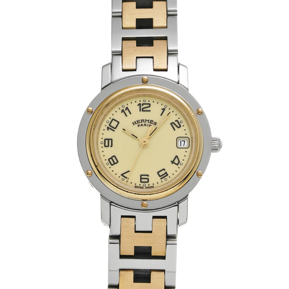 Clipper CL4.220 White HERMES Ladies [Pre-owned].