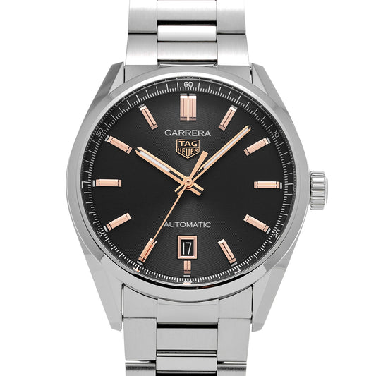 CARRERA Calibre 5 WBN2113.BA0639 Black TAG HEUER Men's [Pre-Owned].