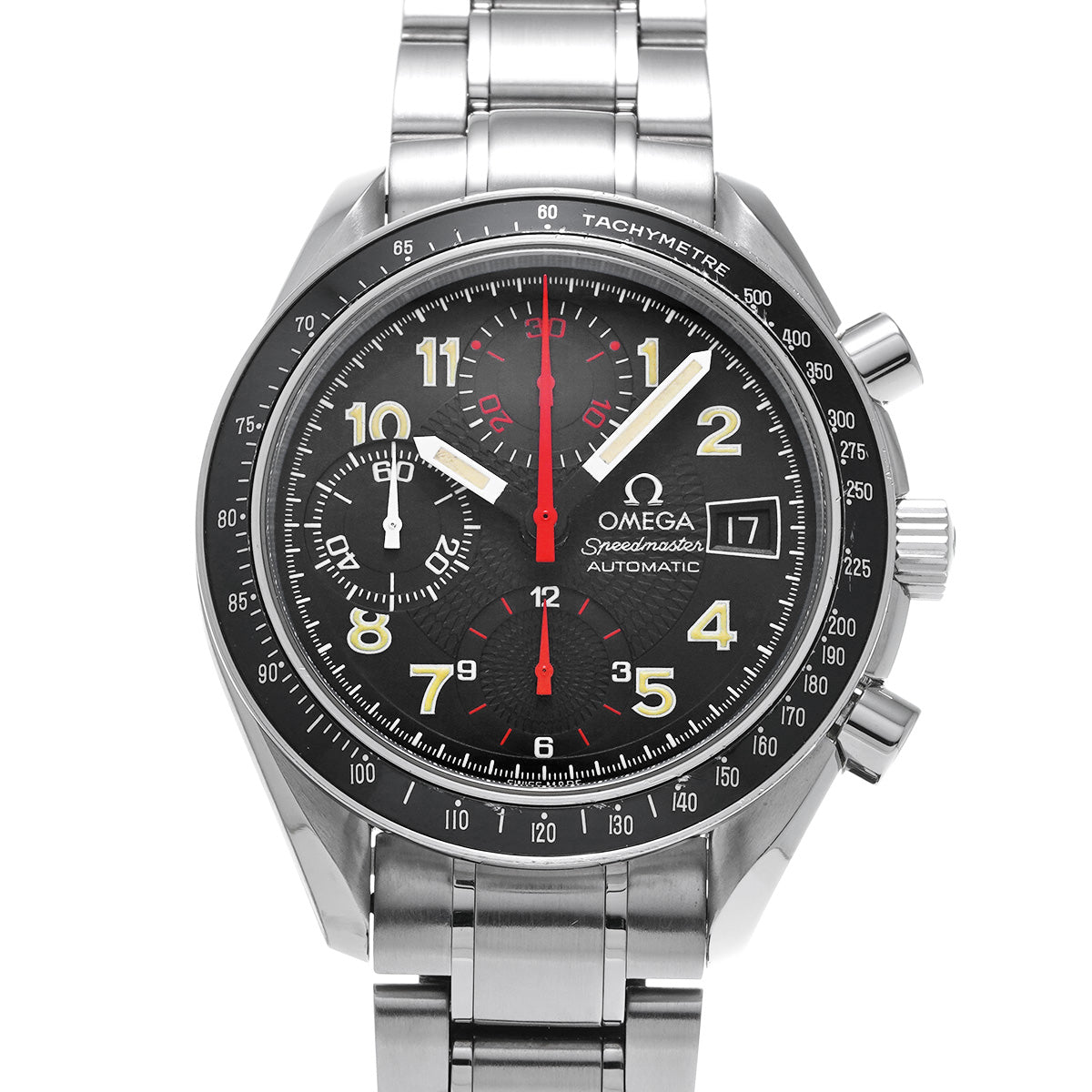 Speedmaster Date Mark 40 Cosmos 3513.53 Black OMEGA Men's [Pre-Owned].