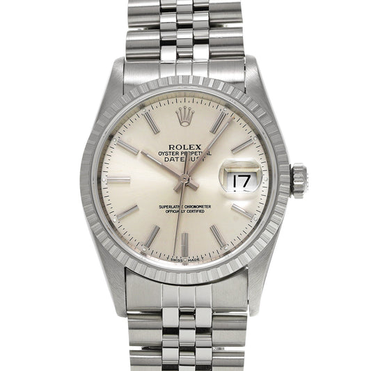 16220 DATE JUST S (made around 1994) Silver ROLEX Men's [Pre-owned].