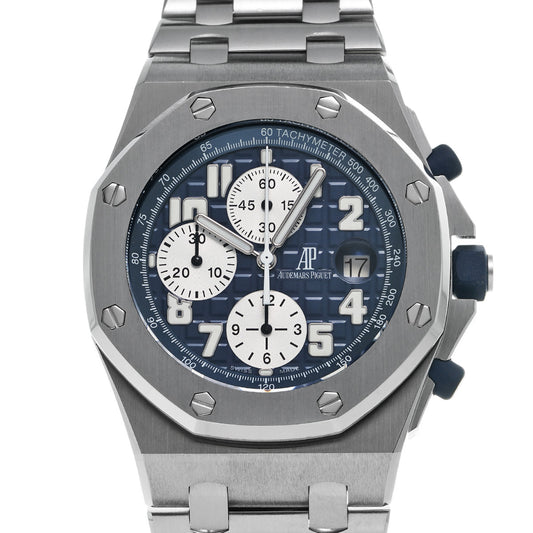 Royal Oak Offshore Chronograph 26170ST.OO.1000ST.09 Blue/Silver AUDEMARS PIGUET Mens [Pre-Owned]