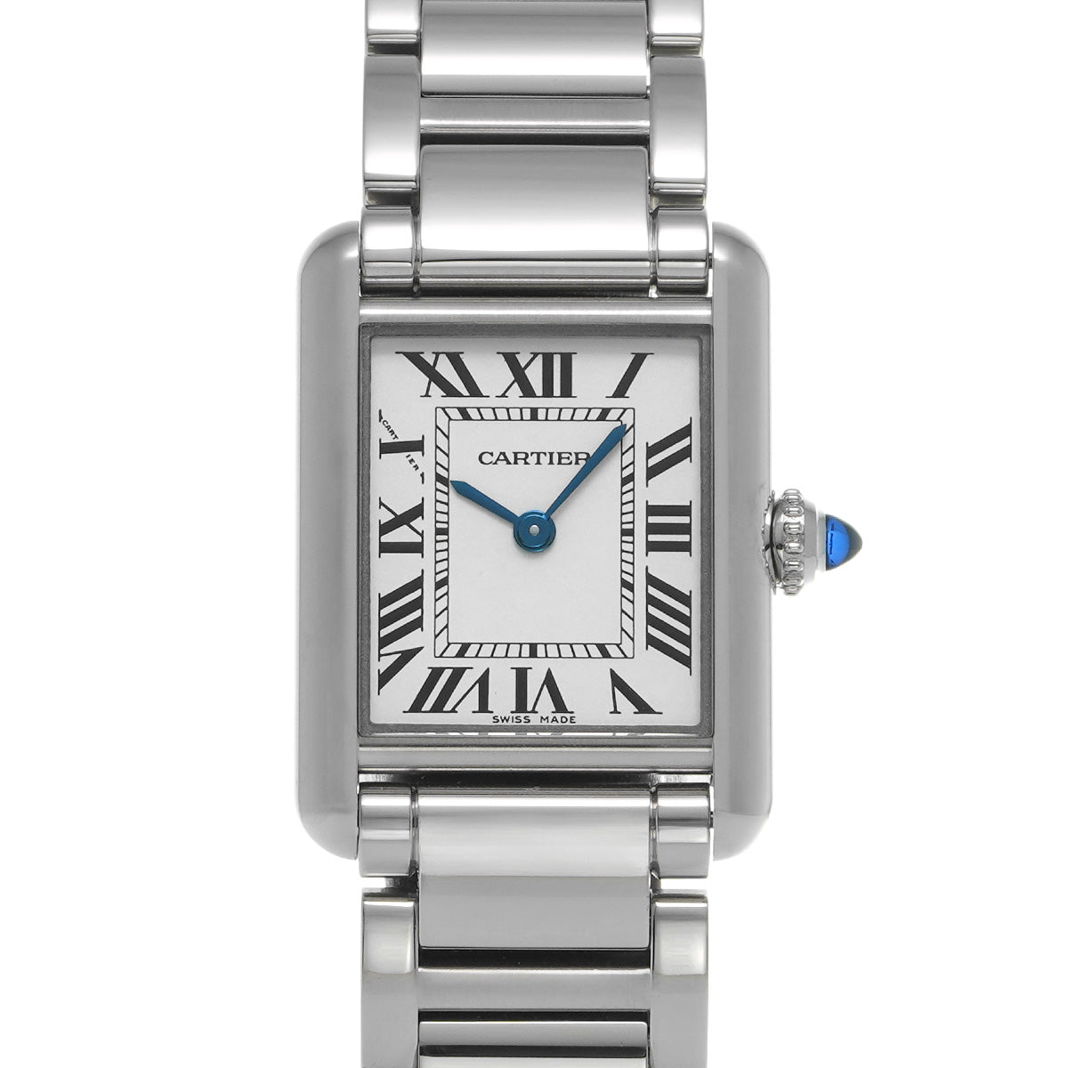 Tank Must SM WSTA0051 Silver CARTIER Ladies [Pre-owned]