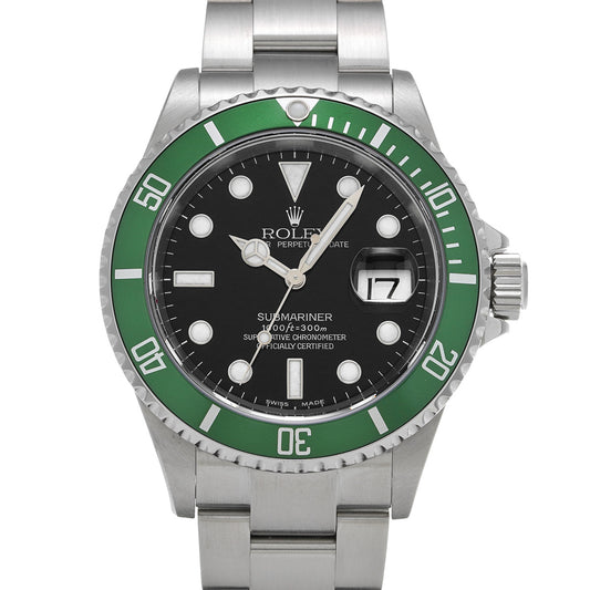 Submariner Date 16610LV F No. (manufactured circa 2003) Black ROLEX Men's [Pre-Owned].