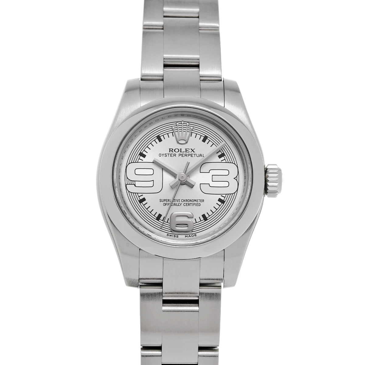 Oyster Perpetual 26 176200 Random Serial Silver ROLEX Ladies [Pre-owned].