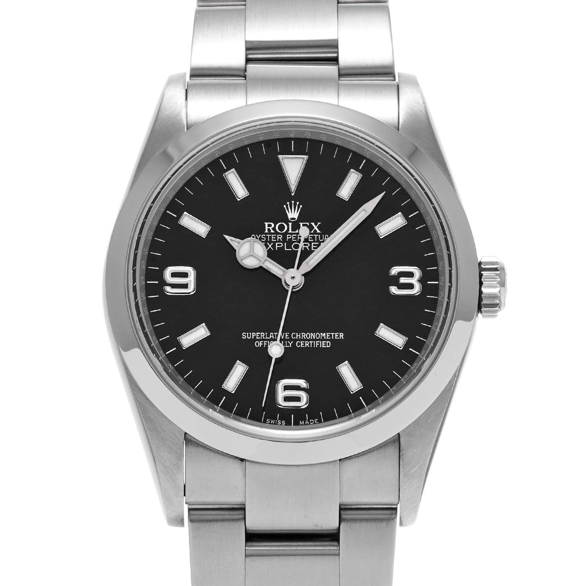 Explorer 114270 M (made around 2008) Black ROLEX Men's [Pre-Owned].