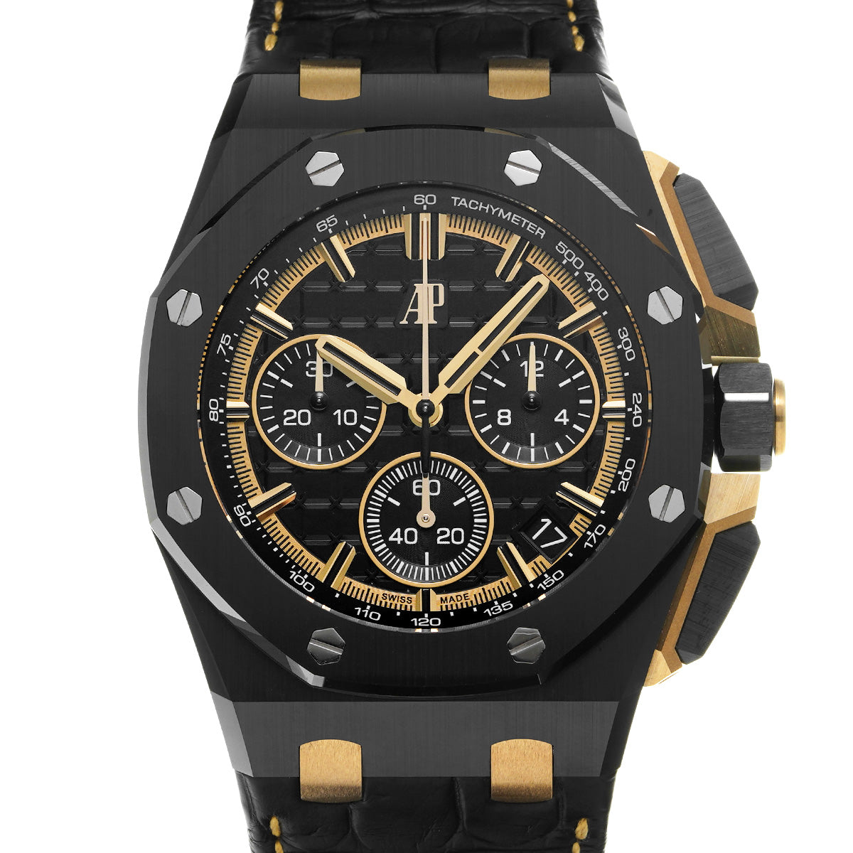 Royal Oak Offshore Chronograph 26420CE.OO.A127CR.01 Black AUDEMARS PIGUET Men's [Pre-Owned]