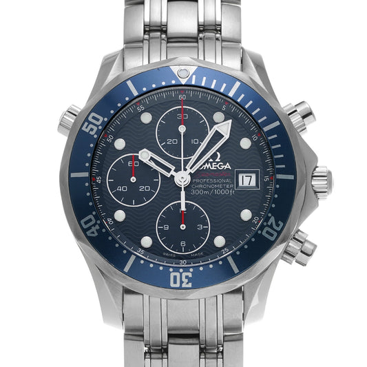 Seamaster Diver 300 Chronograph 2225.80 Blue OMEGA Men's [Pre-Owned].