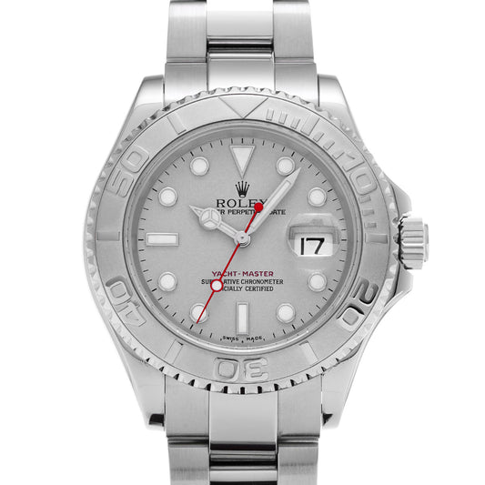 Yacht-Master Rhodium 16622 F (manufactured circa 2003) Gray ROLEX Men's [Pre-Owned].