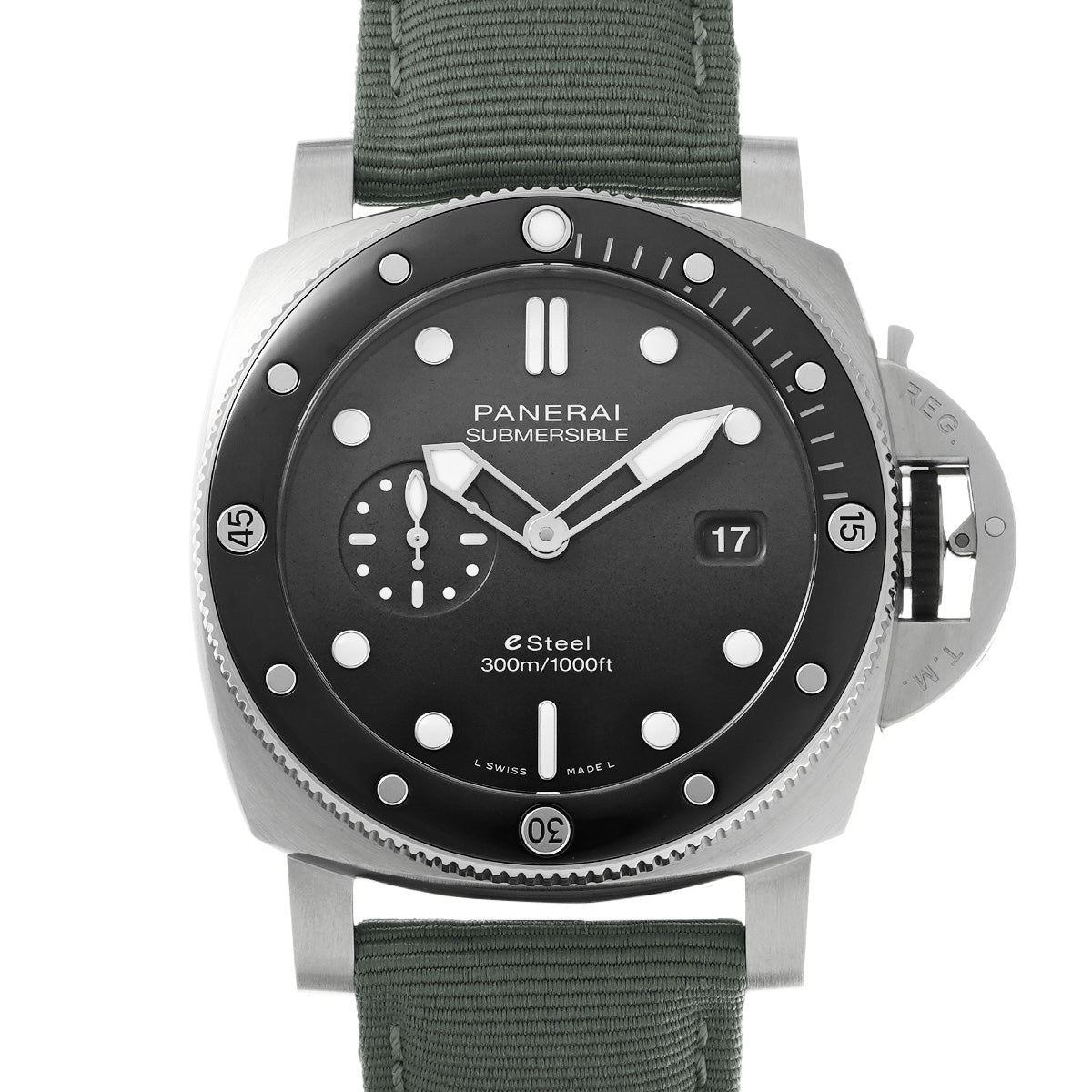 Submersible Quaranta Quattro Grigio Roccia PAM01288 Y (manufactured in 2022) Gray Gradation PANERAI Men's [Pre-Owned]