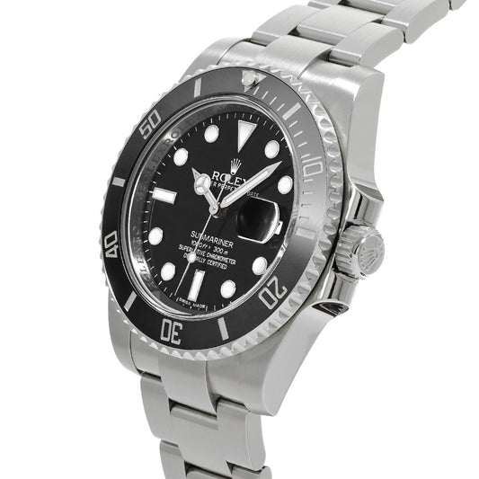 Submariner Date 116610LN Random Serial Black ROLEX Men's [Pre-Owned].