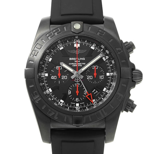 Chronomat GMT Black Steel World Limited Edition 1000 pieces MB041310/BC78 Black BREITLING Men's [Pre-Owned].