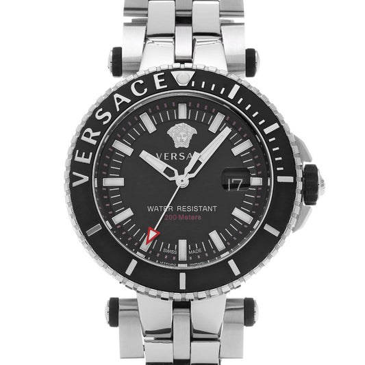 V-Race Diver VAK030016 Black VERSACE Men's [Pre-owned].
